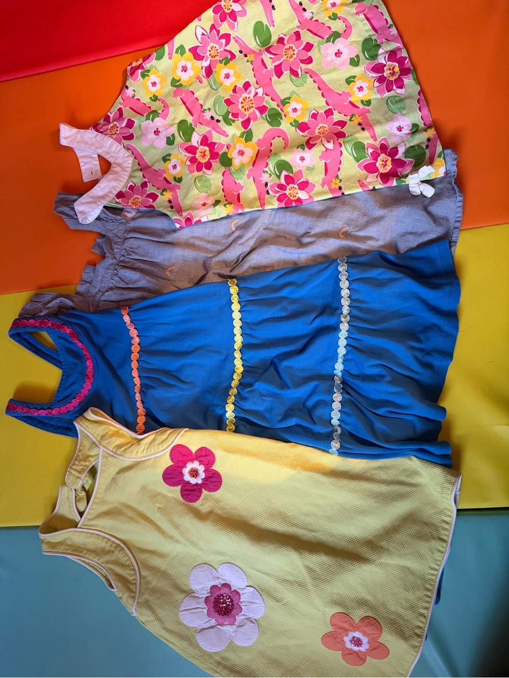 Girls Gymboree sundress bundle